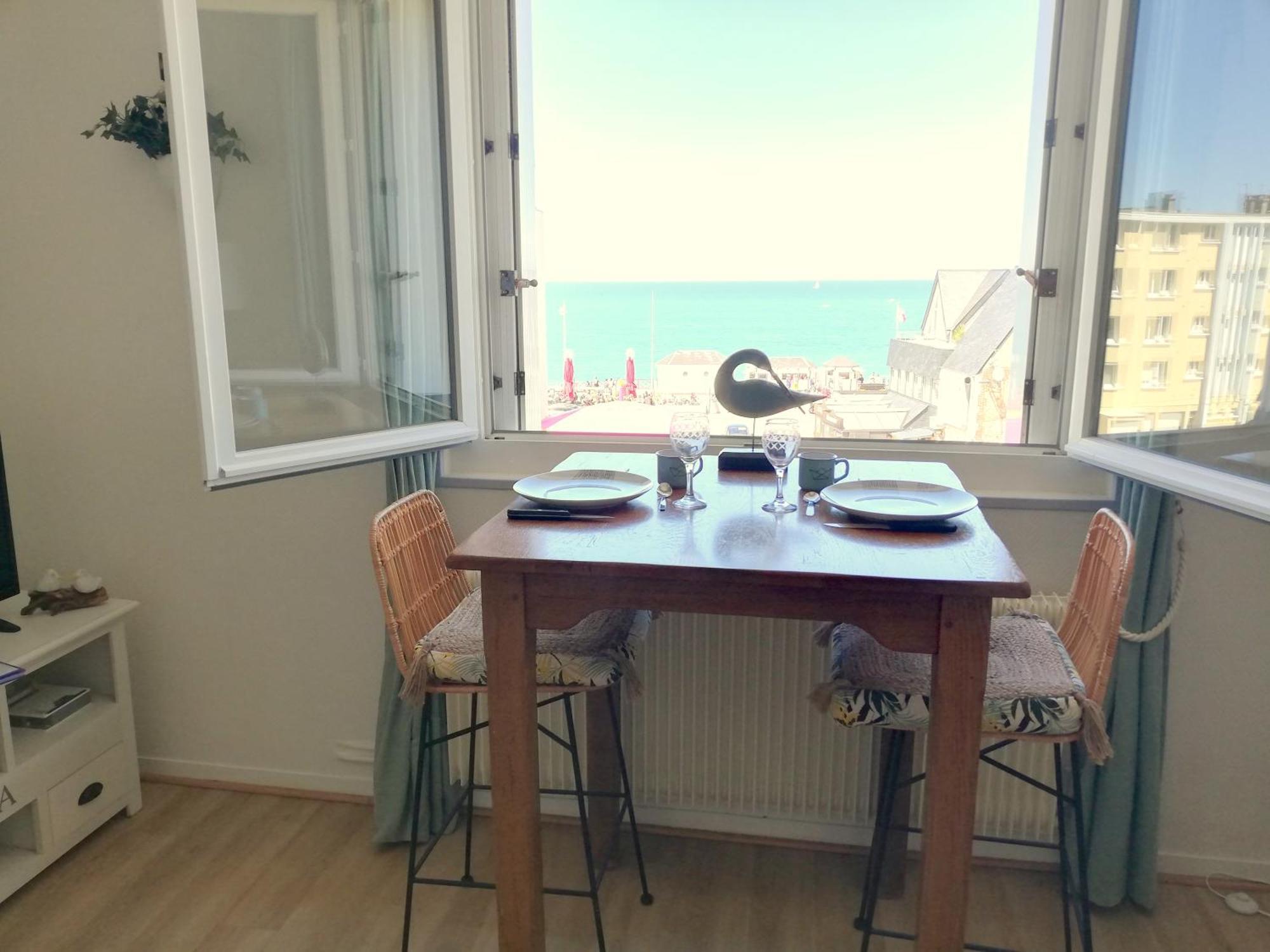 L'Horizon Vue Mer Et Falaises Fécamp Dış mekan fotoğraf