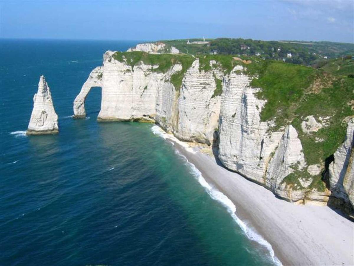 L'Horizon Vue Mer Et Falaises Fécamp Dış mekan fotoğraf